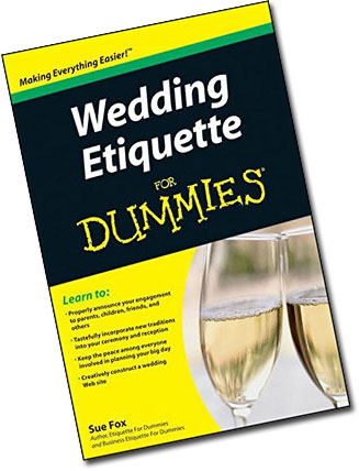 wedding etiquette for dummies book